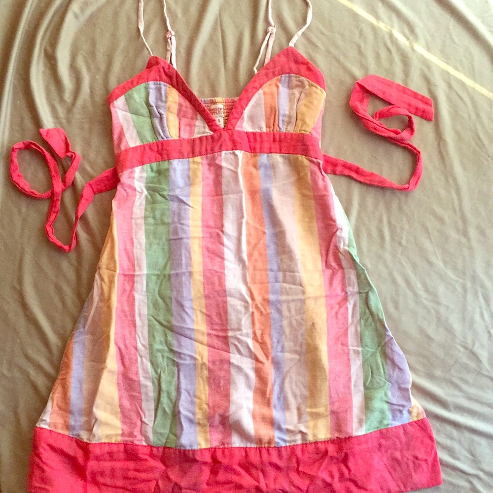 Tank top, T-shirt OR short dress.